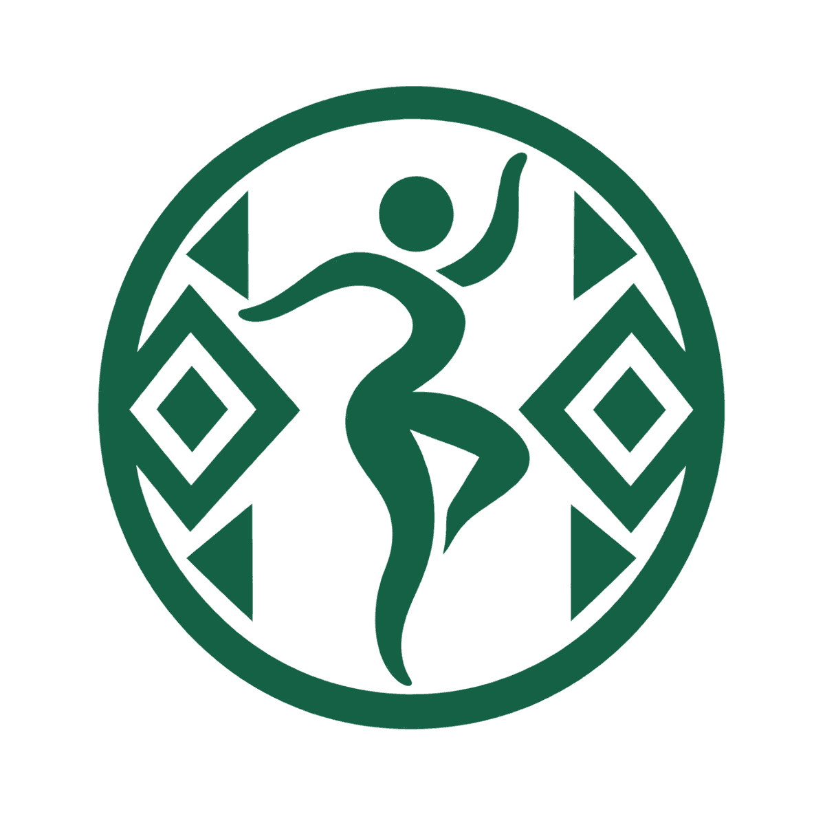 Crianças praticando dança em espaço comunitário